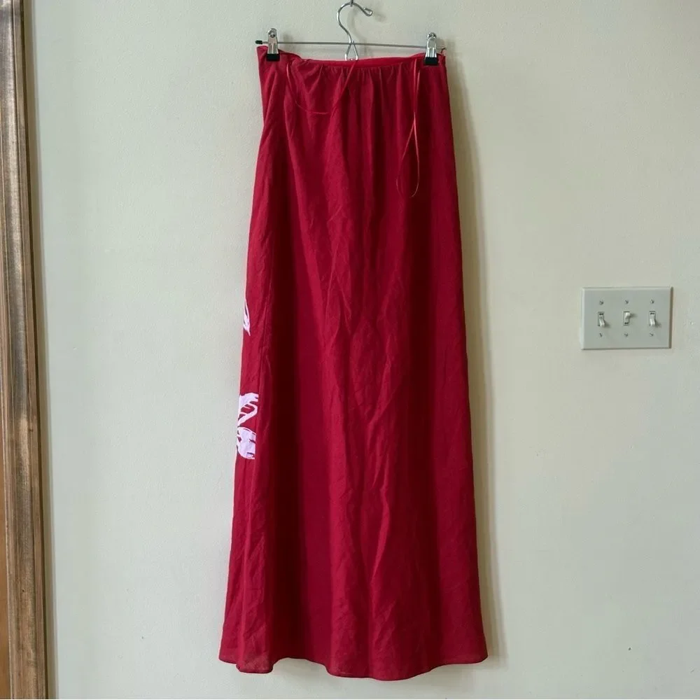 Abercrombie & Fitch Julia Slip Cutout Maxi Dress.